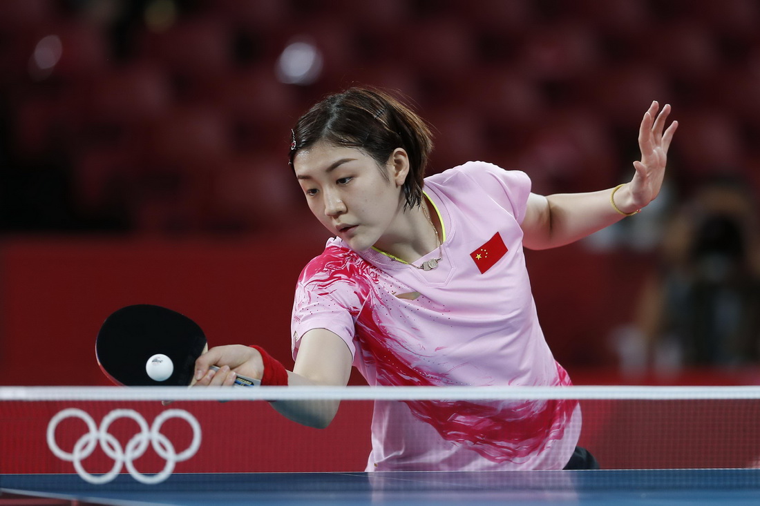 東京奧運會乒乓球女子單打 陳夢奪冠 